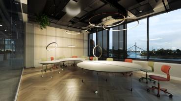 Silber eloxiertes LED Aufputzprofil für professionelle Lichtplanung